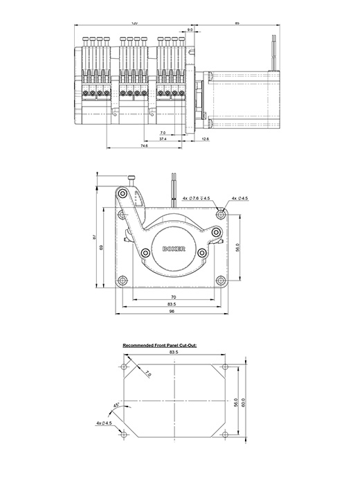 multichannel tubing pump