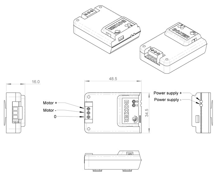 Serial Pwm Controller PWM Flow Controller