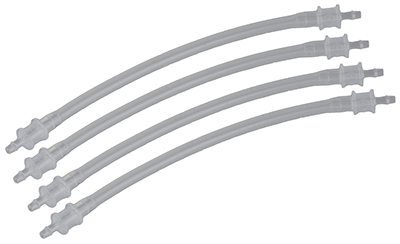 6K-600 Tube set: Innovasil with PP connectors, set of 4
